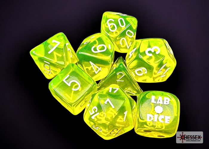 Chessex: Lab Dice 7-Die Set