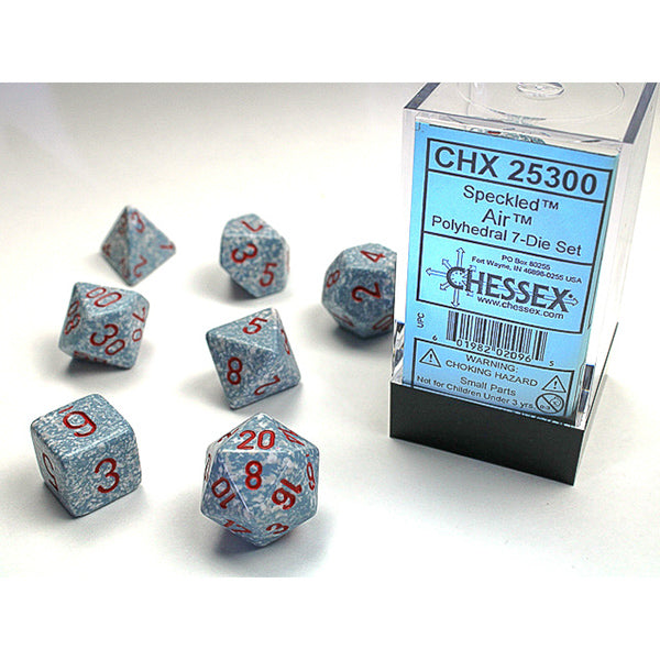 Chessex: Polyhedral 7-Die Set - Speckled