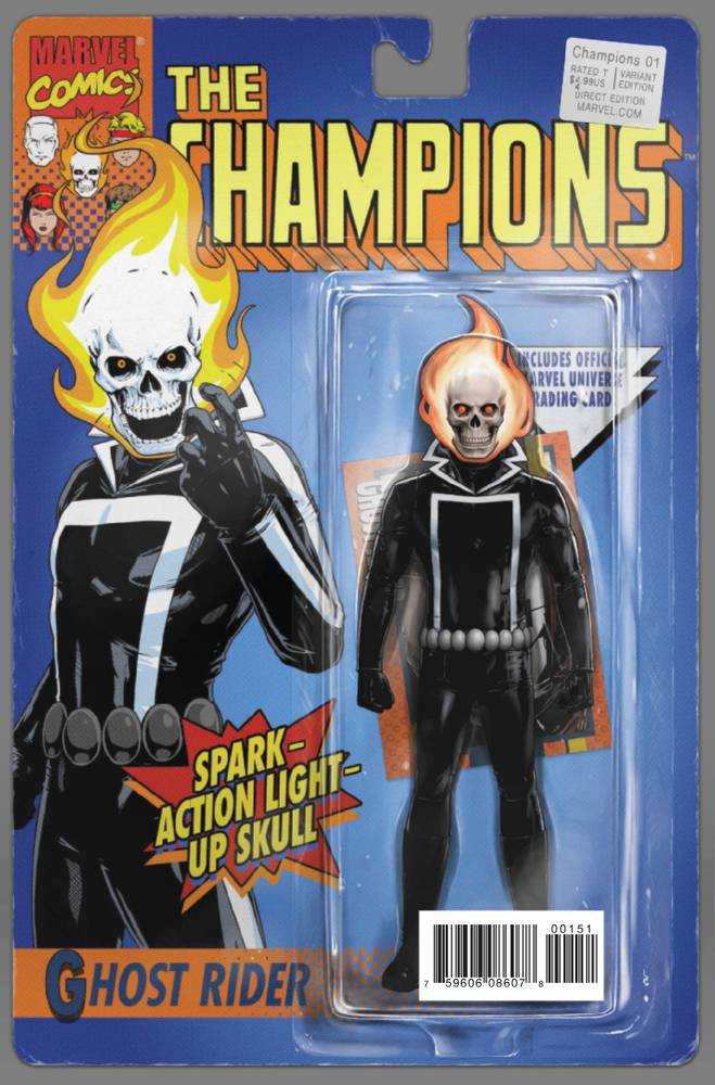 Champions (2016) #1 Christopher Classic Action Figure Variant <BINS>