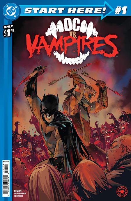 DC Start Here DC VS Vampires (2021) #1 Cover A Otto Schmidt