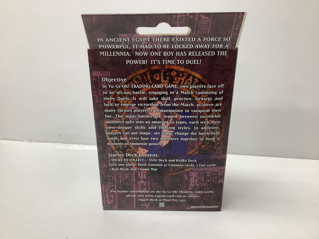 Yu-Gi-Oh First Wave Starter Decks Yugi and Kaiba Unlimited