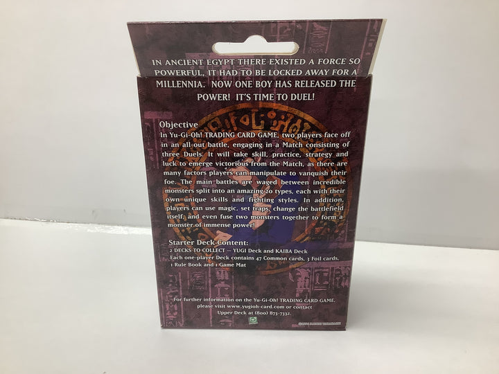 Yu-Gi-Oh First Wave Starter Decks Yugi and Kaiba Unlimited