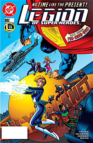 Legion of Super-Heroes (1989) #85 <C-BINS>