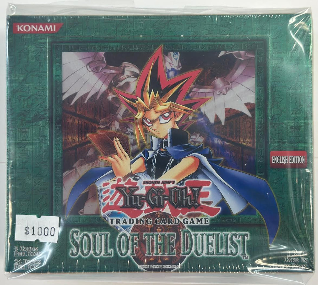 Yu-Gi-Oh! (1996) Soul of the Duelist Unlimited Box (FACTORY SEALED)