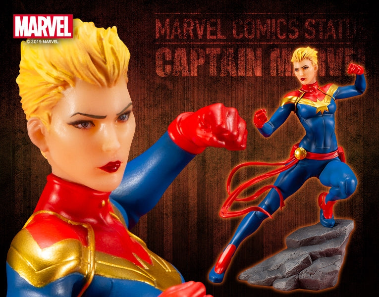 Marvel Comics Avengers Series Captain Marvel ArtFX+ Statue