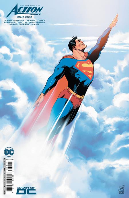 Action Comics #1060 Cover E (1:25) Daniel Sampere Card Stock Variant (Titans Beast World)