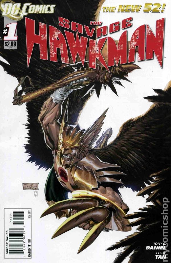 Savage Hawkman (2011) #1 - New 52 OXV-02