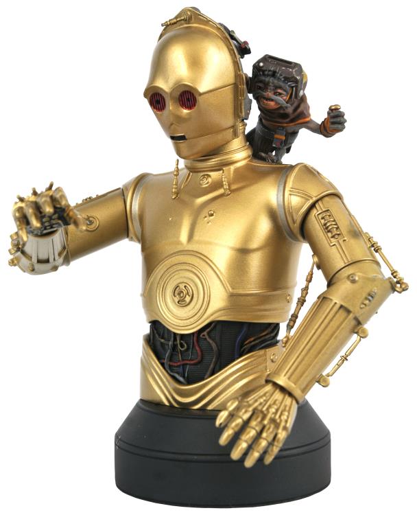 Star Wars: The Rise of Skywalker C-3PO & Babu Frik 1/6 Scale Limited Edition Bust