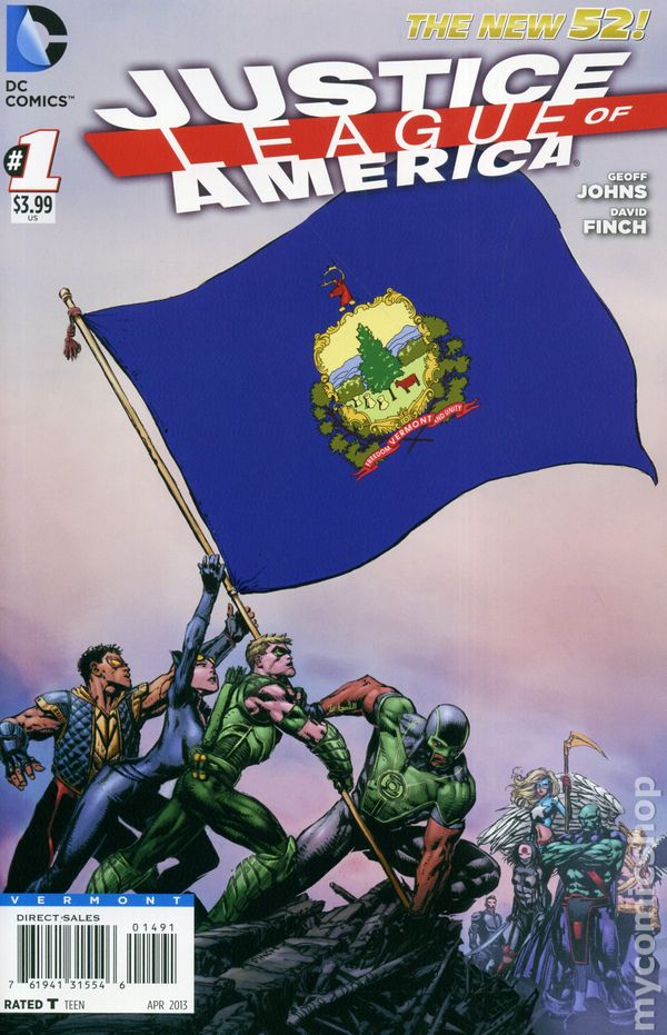 Justice League Of America (2013) #1 Vermont Variant Edition <BINS>