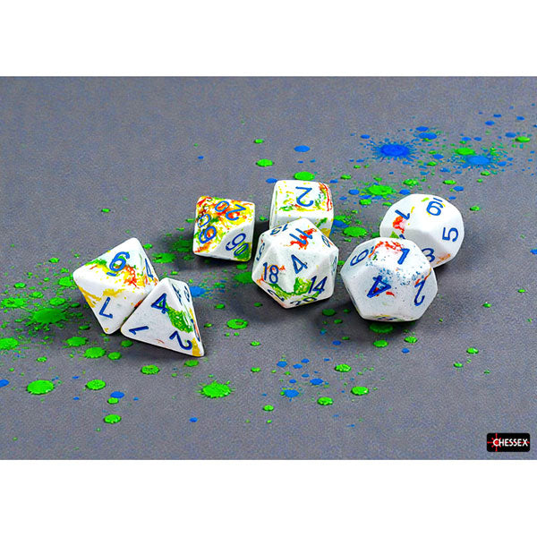 Chessex: Polyhedral 7-Die Set - Brush