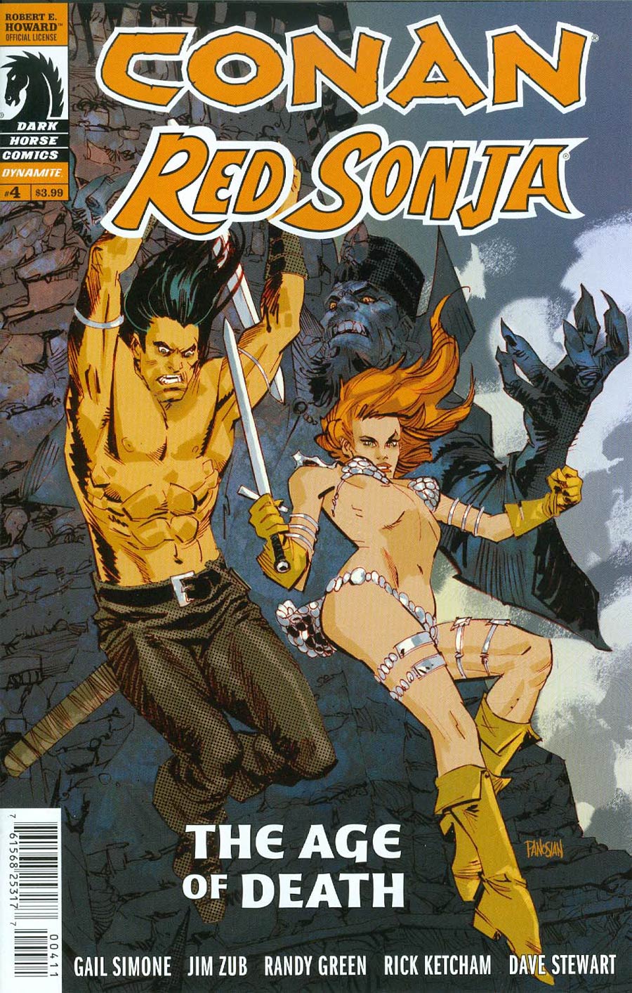 Conan/Red Sonja (2015) #4 Cover A Dan Panosian <BINS>