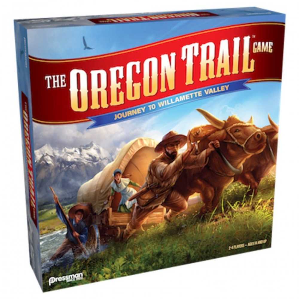 Oregon Trail Journey To Willamette Valley Board Game