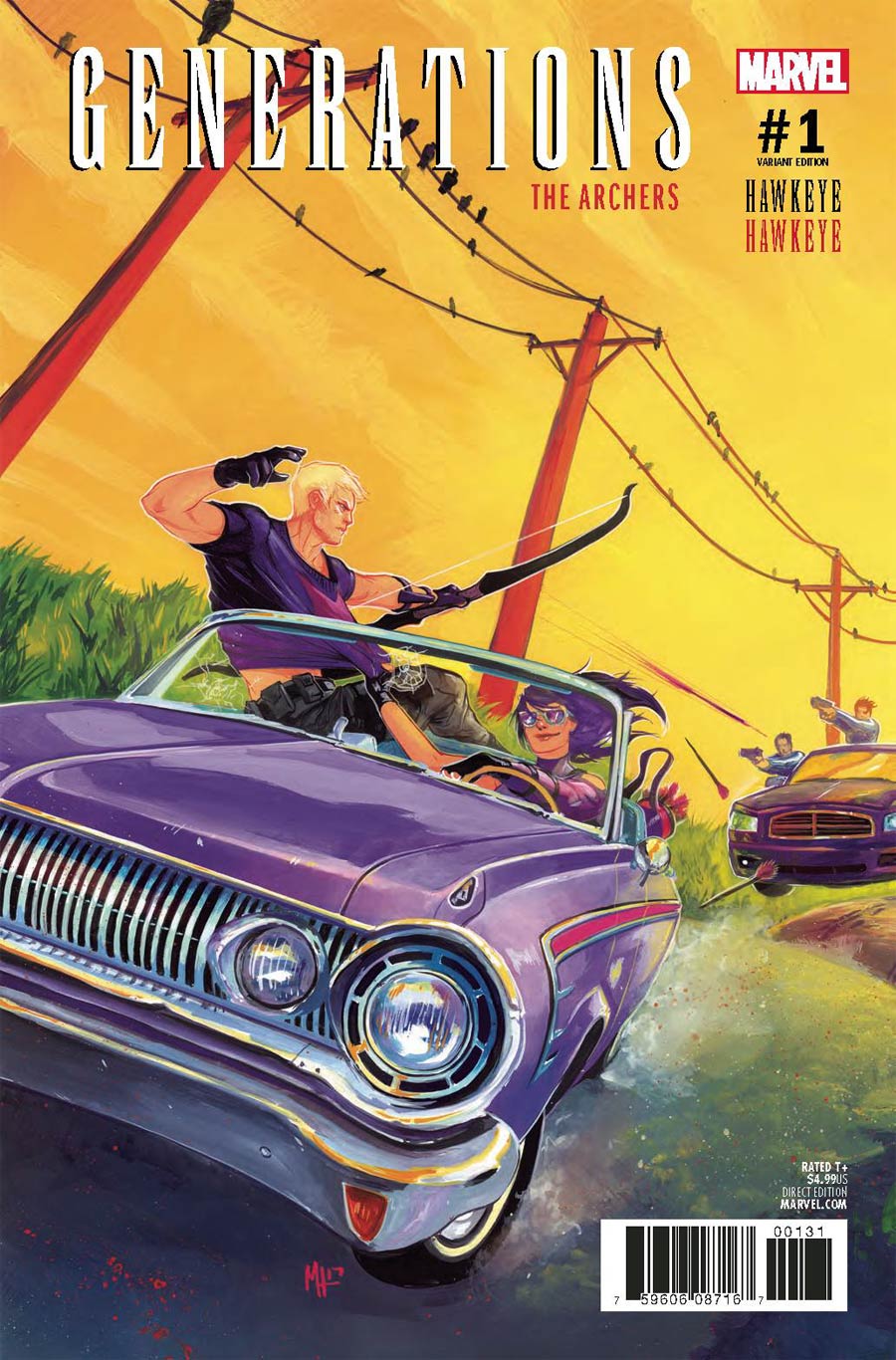 Generations Hawkeye & Hawkeye #1 Variant <BINS> <YS37>