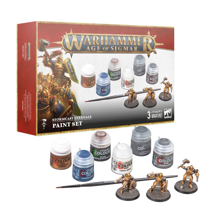 Warhammer AoS: Stormcast Eternals - Paint Set