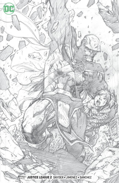 Justice League (2011) #2 Variant (1:100) Jim Lee Sketch Edition <BINS>