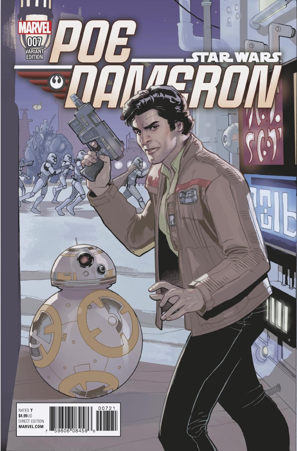 Star Wars Poe Dameron #7 Variant (1:25) Dodson Edition <BINS>