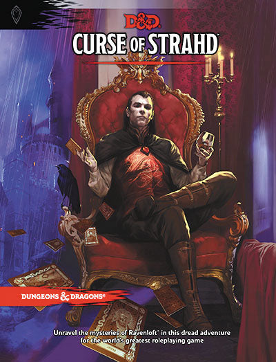 D&D 5e: Curse of Strahd Hard Cover