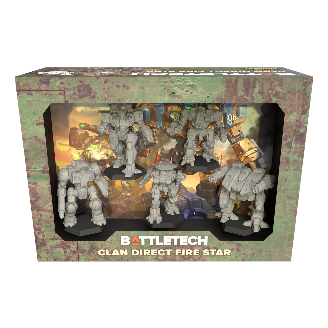 BattleTech: Mercenaries ForcePack - The Clan Direct Fire Star (2025)
