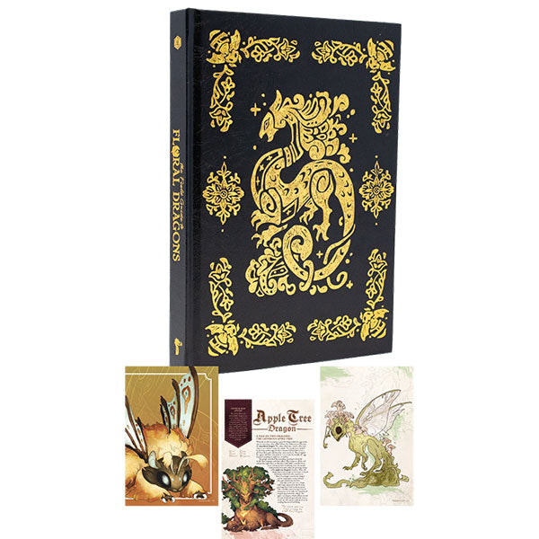 The Field Guide to Floral Dragons: Hardcover Book - Deluxe Edition (5e)