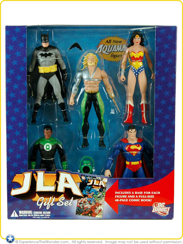 Justice League 6 Inch Action Figure Box Set - JLA Gift Set