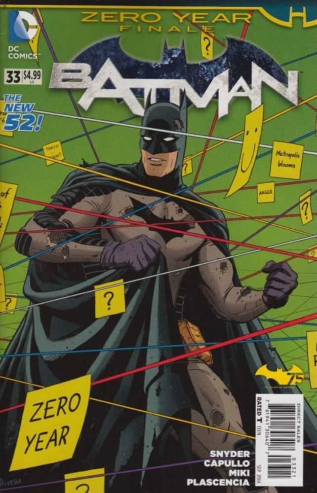 Batman (2011) #33 Variant (1:25) Edition [Zero Year] <BINS>
