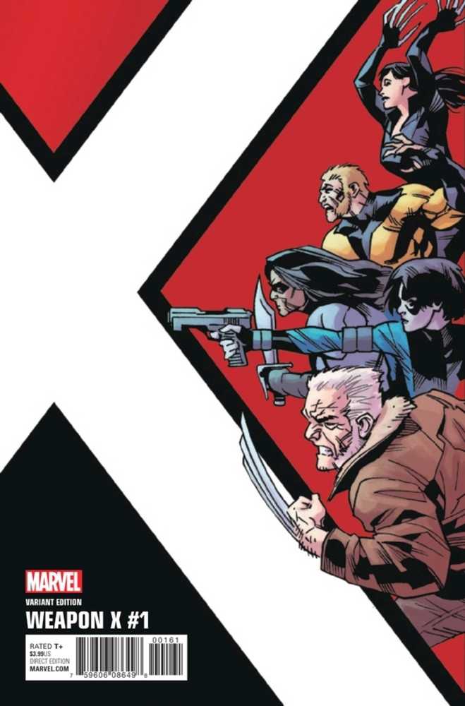 Weapon X (2017) #1 Variant (1:10) Kirk Corner Box Edition <BINS>