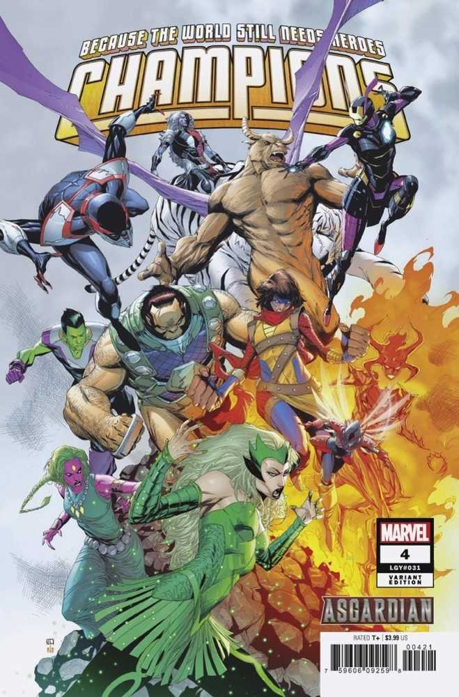 Champions (2019) #4 Pham Asgardian Variant <BINS>