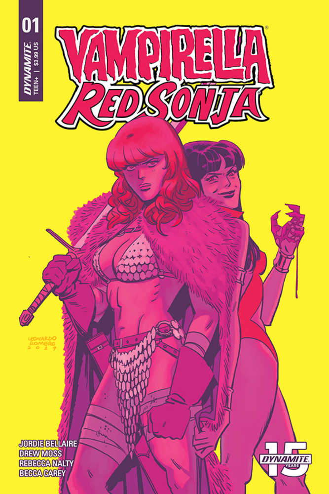 Vampirella/Red Sonja (2019) #1 Cover D Romero & Bellaire <BINS>