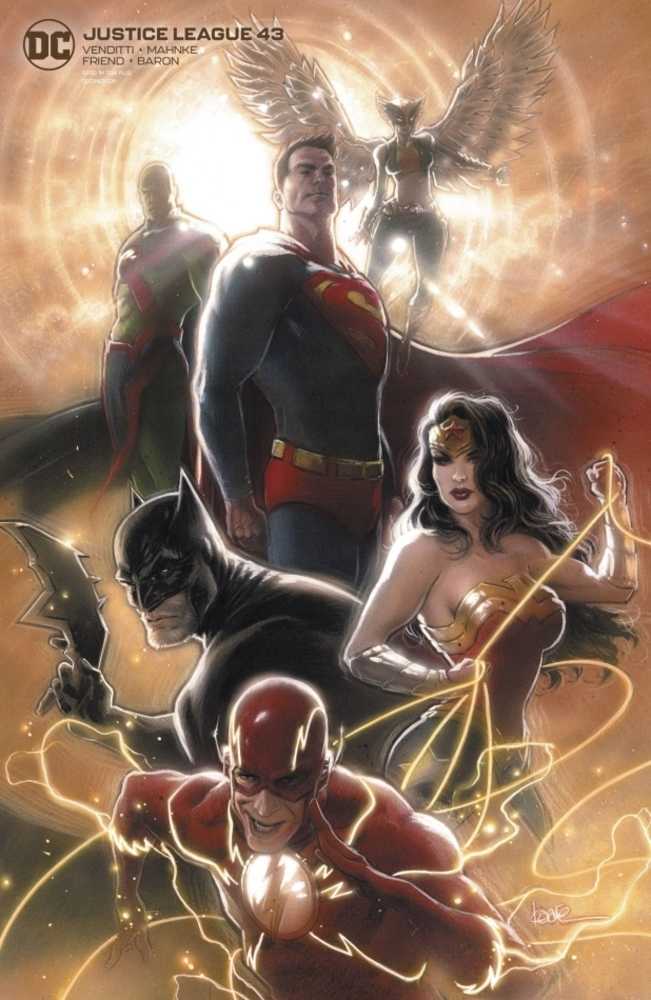 Justice League (2018) #43 Card Stock Kaare Andrews Variant Edition <BINS>