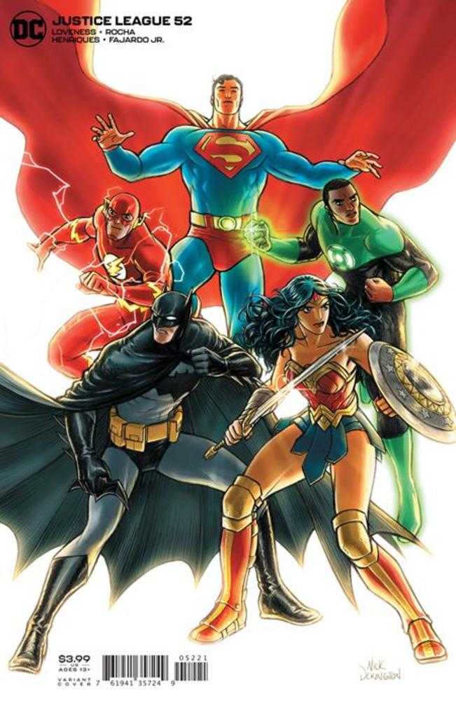 Justice League (2018) #52 Nick Derington Variant Edition <BINS>