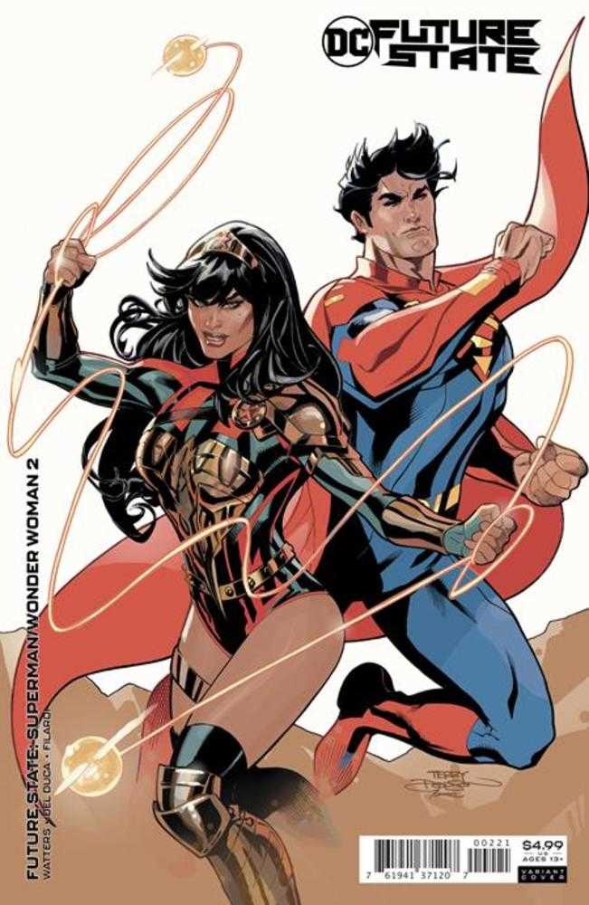 Future State Superman Wonder Woman #2 (Of 2) Cover B Terry Dodson & Rachel Dodson Card Stock Variant