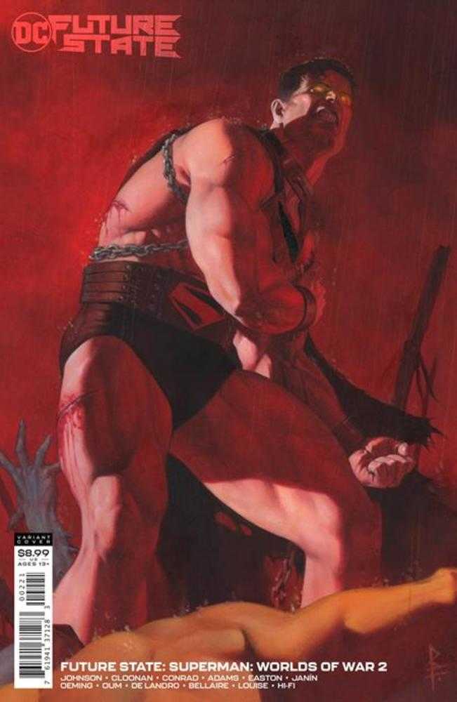 Future State Superman Worlds Of War #2 (Of 2) Cover B Riccardo Federici Card Stock Variant