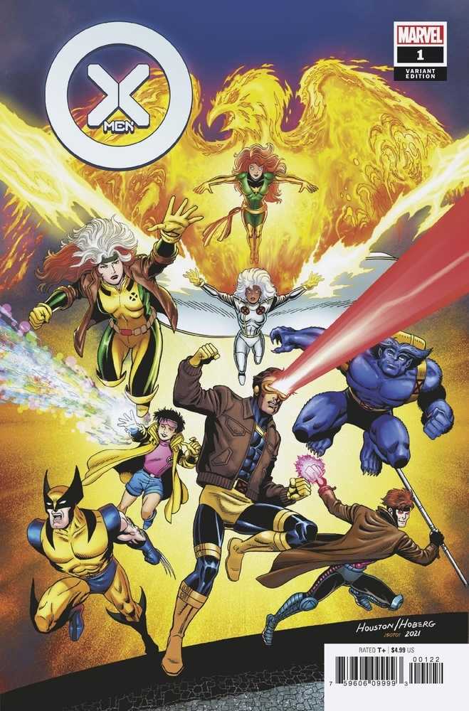 X-Men (2021) #1 Houston X-Men 90s Variant