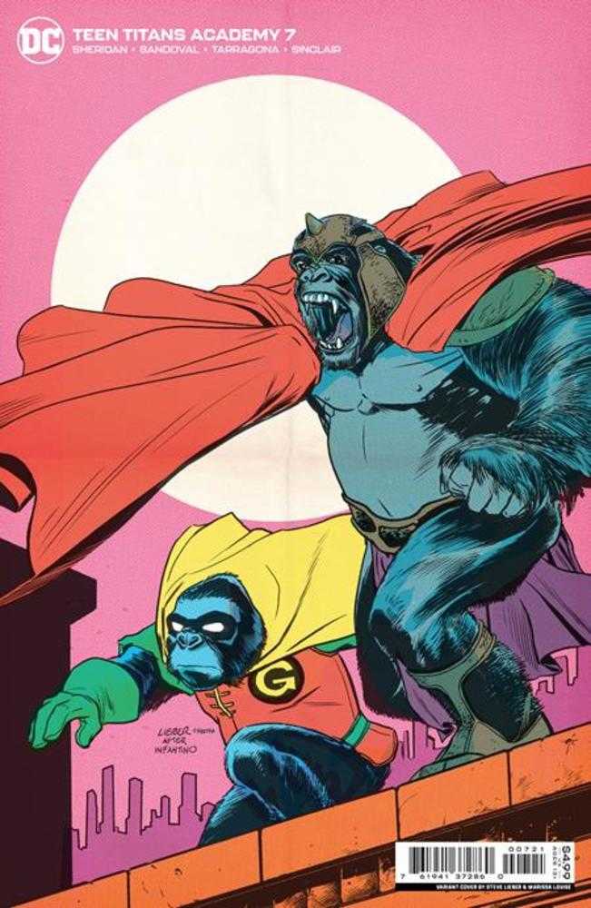 Teen Titans Academy #7 Cover B Steve Lieber Card Stock Variant <BINS> <OFC>