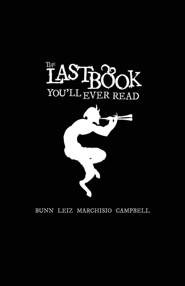 Last Book Youll Ever Read #2 Cover D Black Bag Variant by Richard Page
