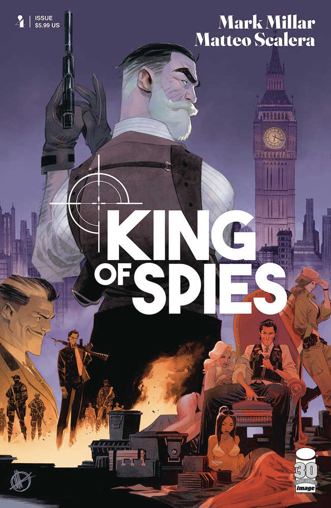 King Of Spies #4 (Of 4) Cover A Scalera (Mature) <BINS>