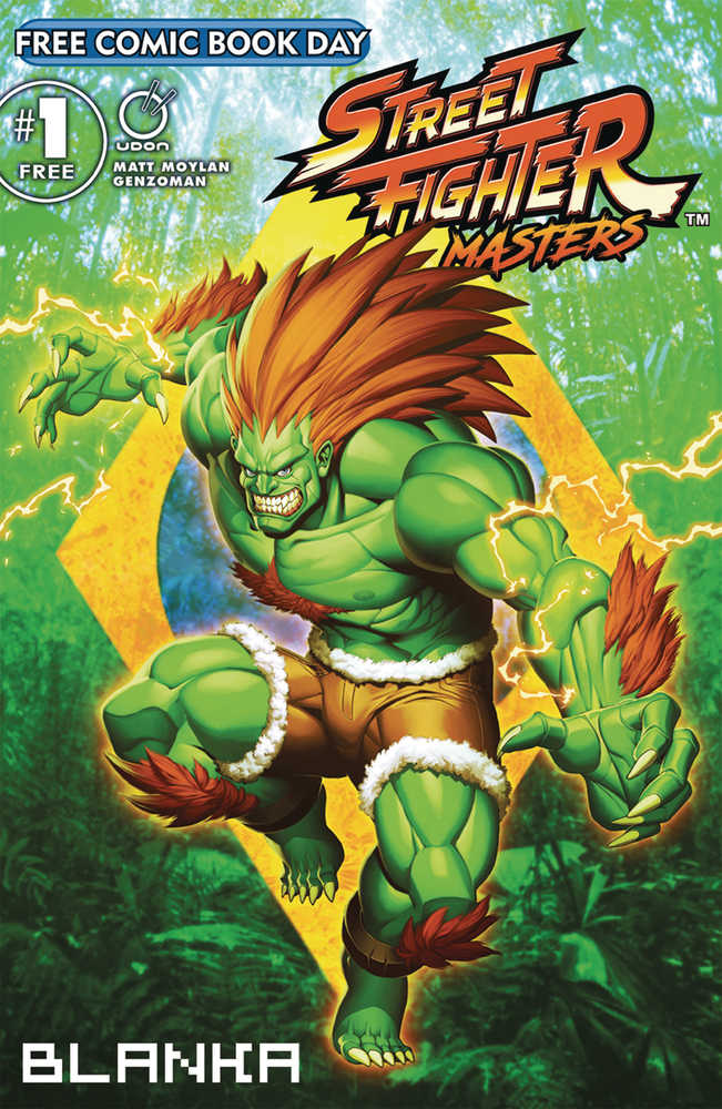 Free Comic Book Day 2022 Street Fighter Masters Blanka #1