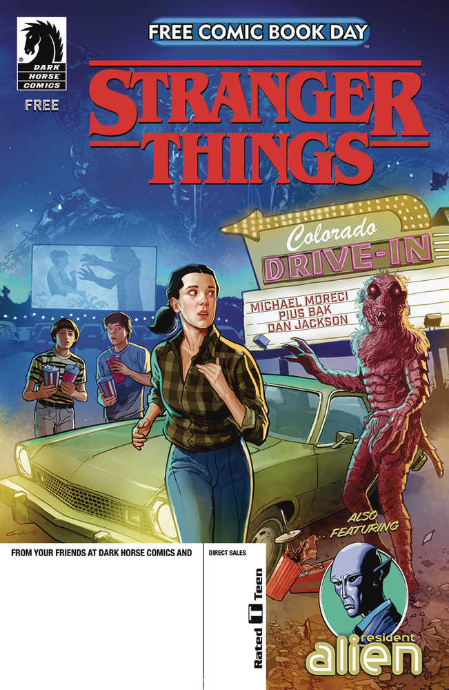 Free Comic Book Day 2022 Stranger Things Resident Alien (One Shot)