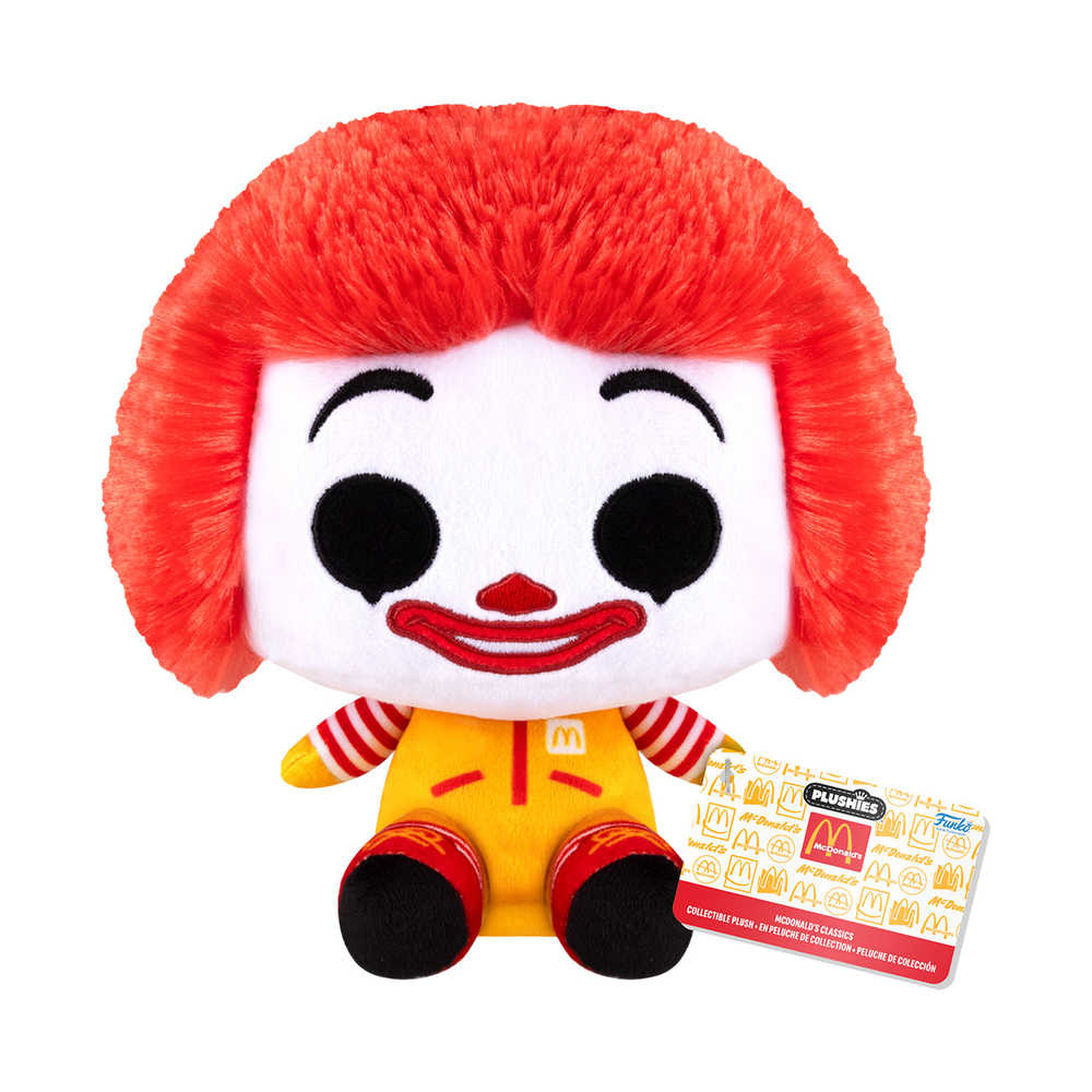 Pop Plush Mcdonalds Ronald 7in Plush