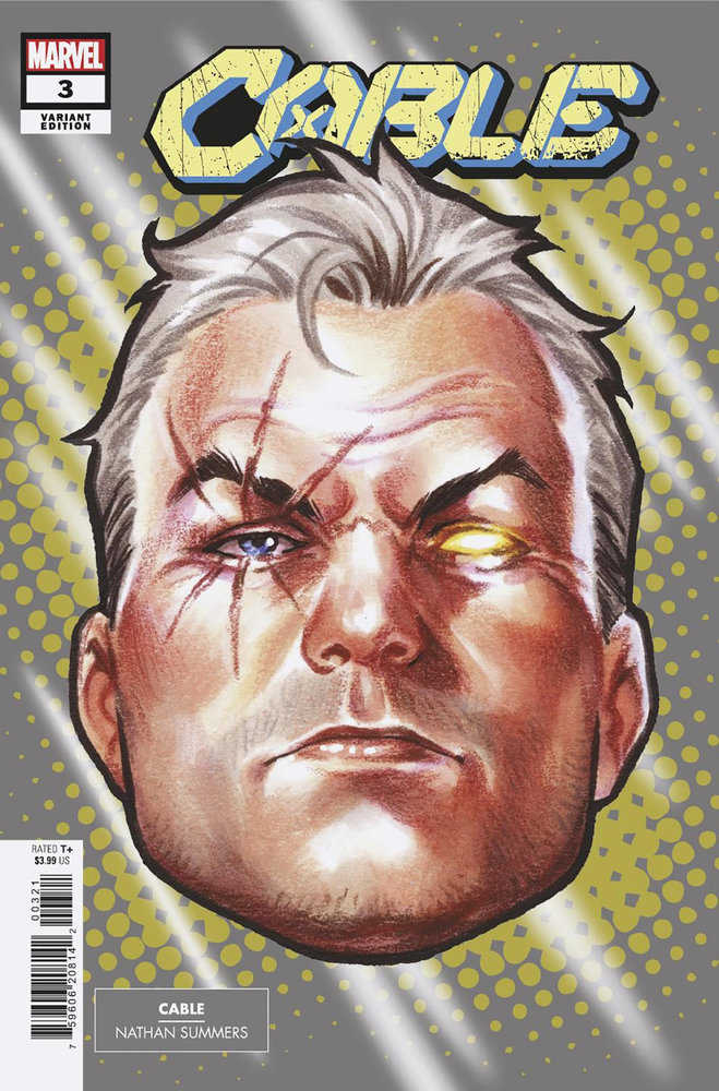 Cable (2024) #3 Mark Brooks Headshot Variant [Fall of X]