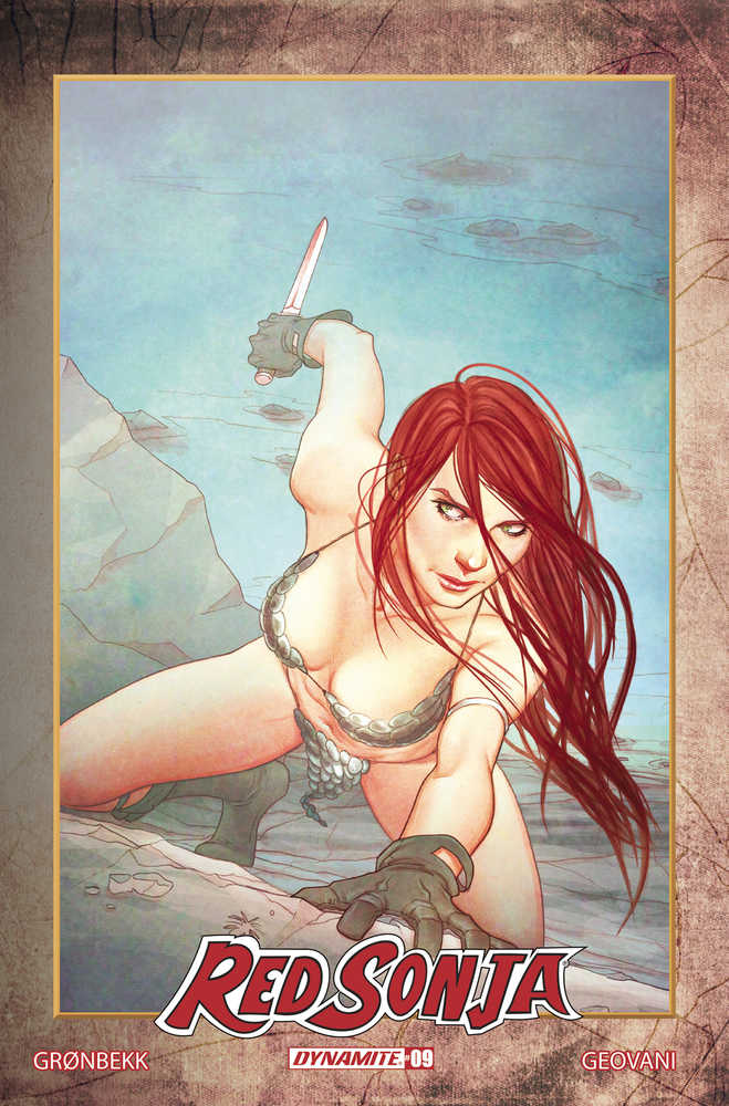 Red Sonja 2023 #9 Cover F 1:10 Frison Modern Icon Variant Edition