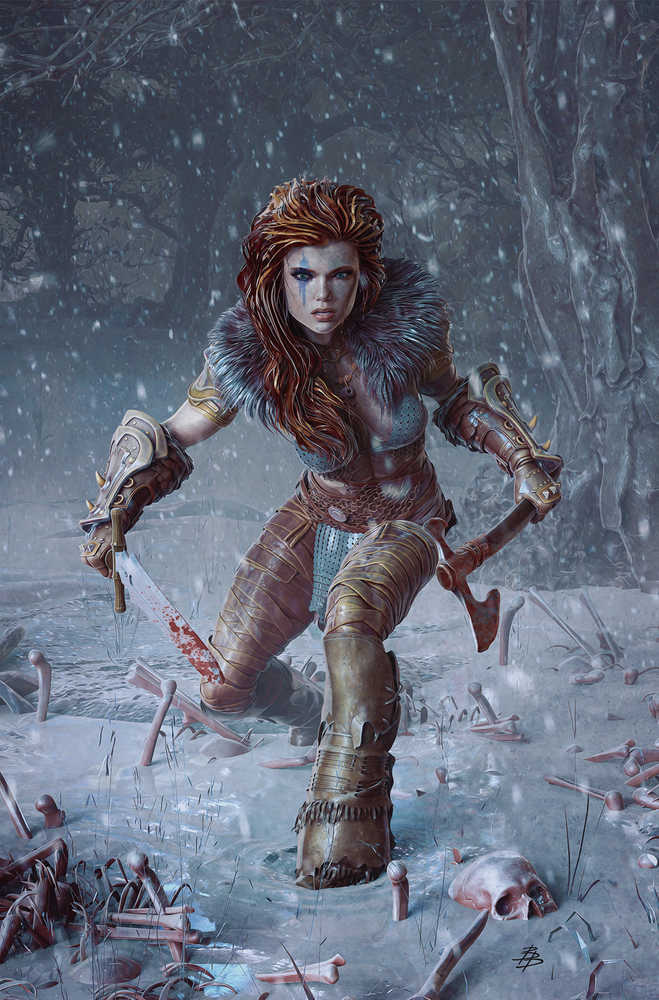 Red Sonja 2023 #9 Cover K 1:15 Barends Virgin Variant Edition