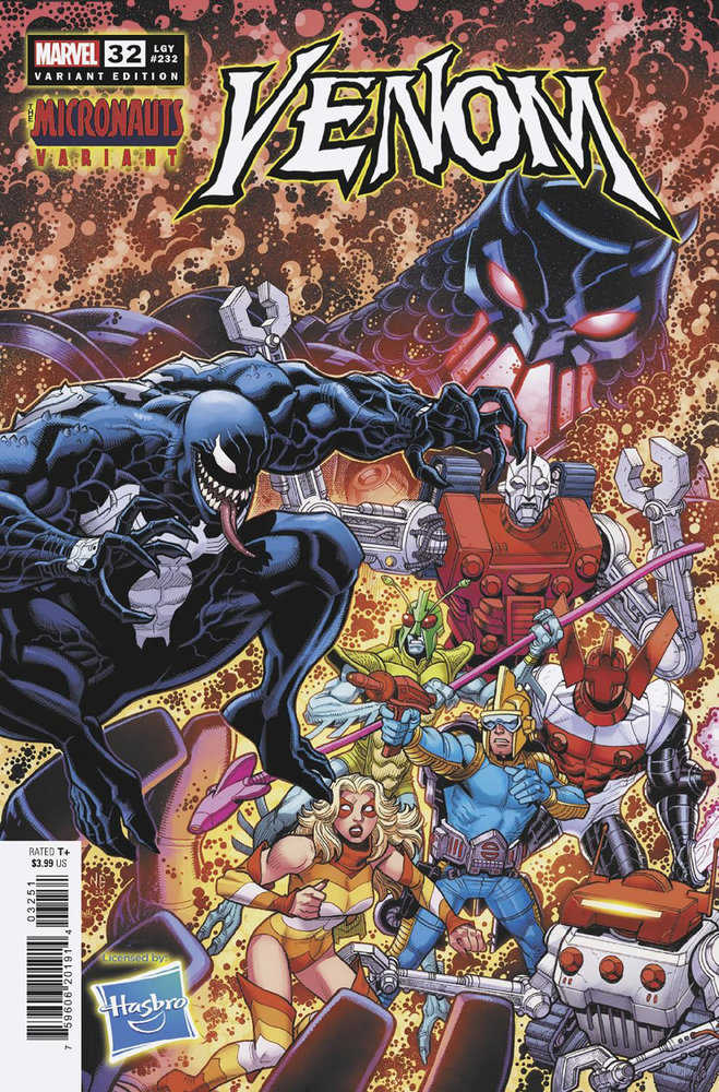 Venom (2022) #32 Nick Bradshaw Micronauts Variant