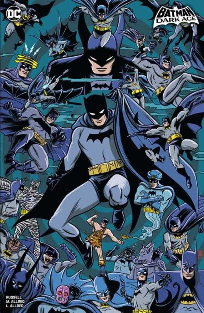 Batman Dark Age #1 (Of 6) Cover D (1:25) Michael Allred Card Stock Variant