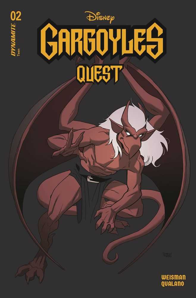 Gargoyles Quest #4 Cover C Moss Color Bleed