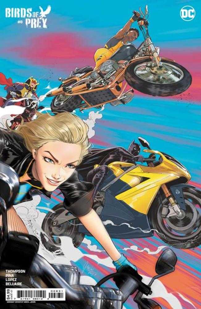 Birds Of Prey (2023) #8 Cover C Mikel Janin Card Stock Variant