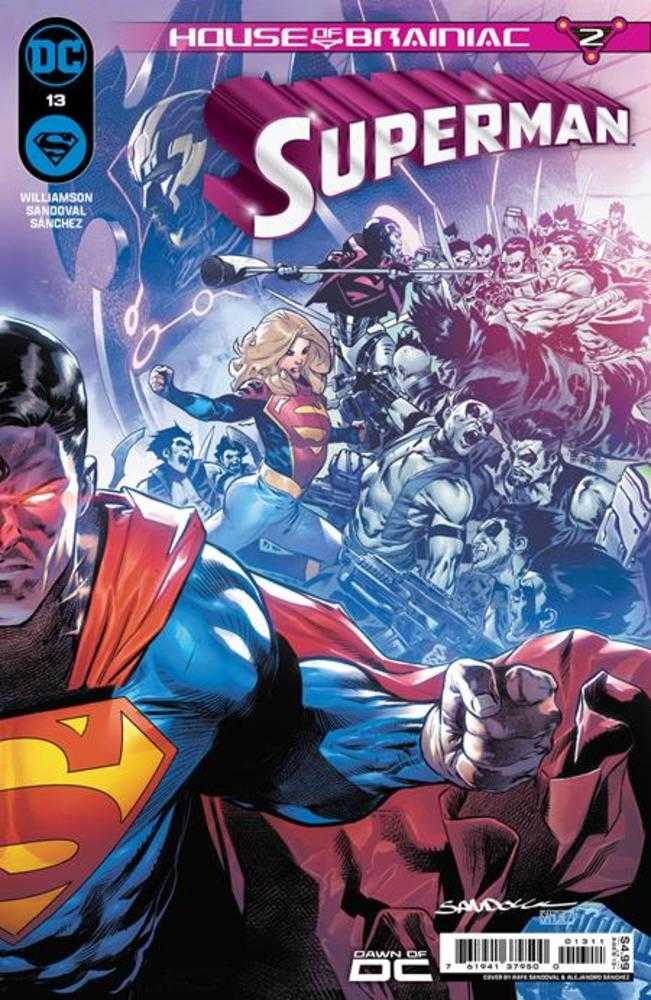 Superman (2023) #13 Cover A Rafa Sandoval Connecting (House Of Brainiac)