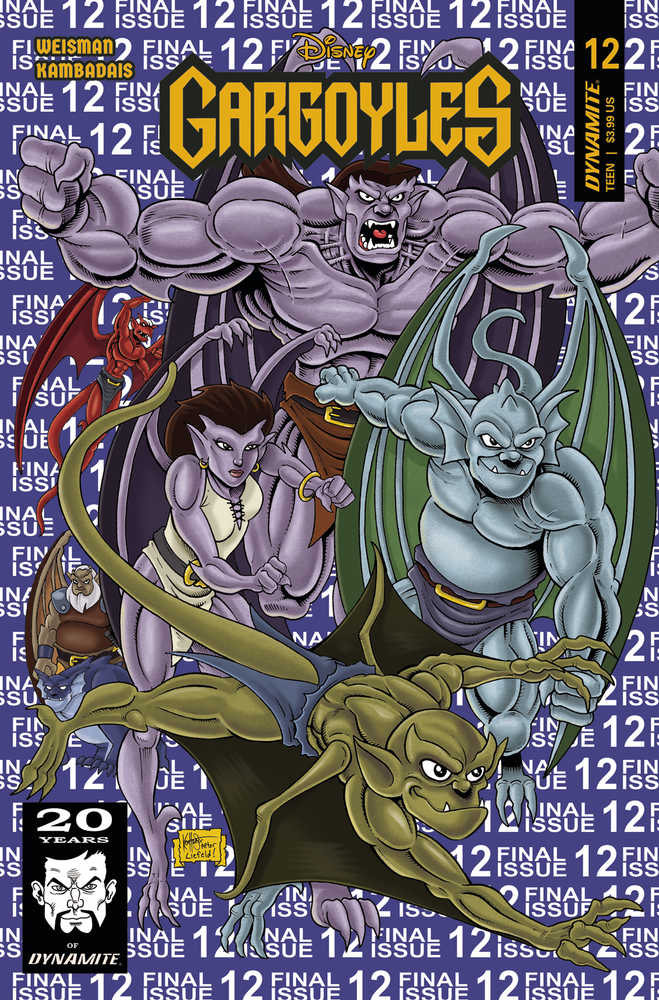 Gargoyles #12 Cover P FOC Haeser