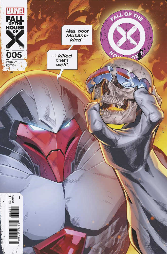 Fall Of The House Of X #5 Carlos Gomez Homage Variant [Fall of X]