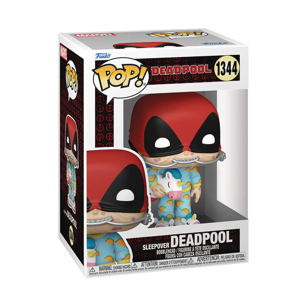 Pop Marvel Deadpool Sleepover Vinyl Figure